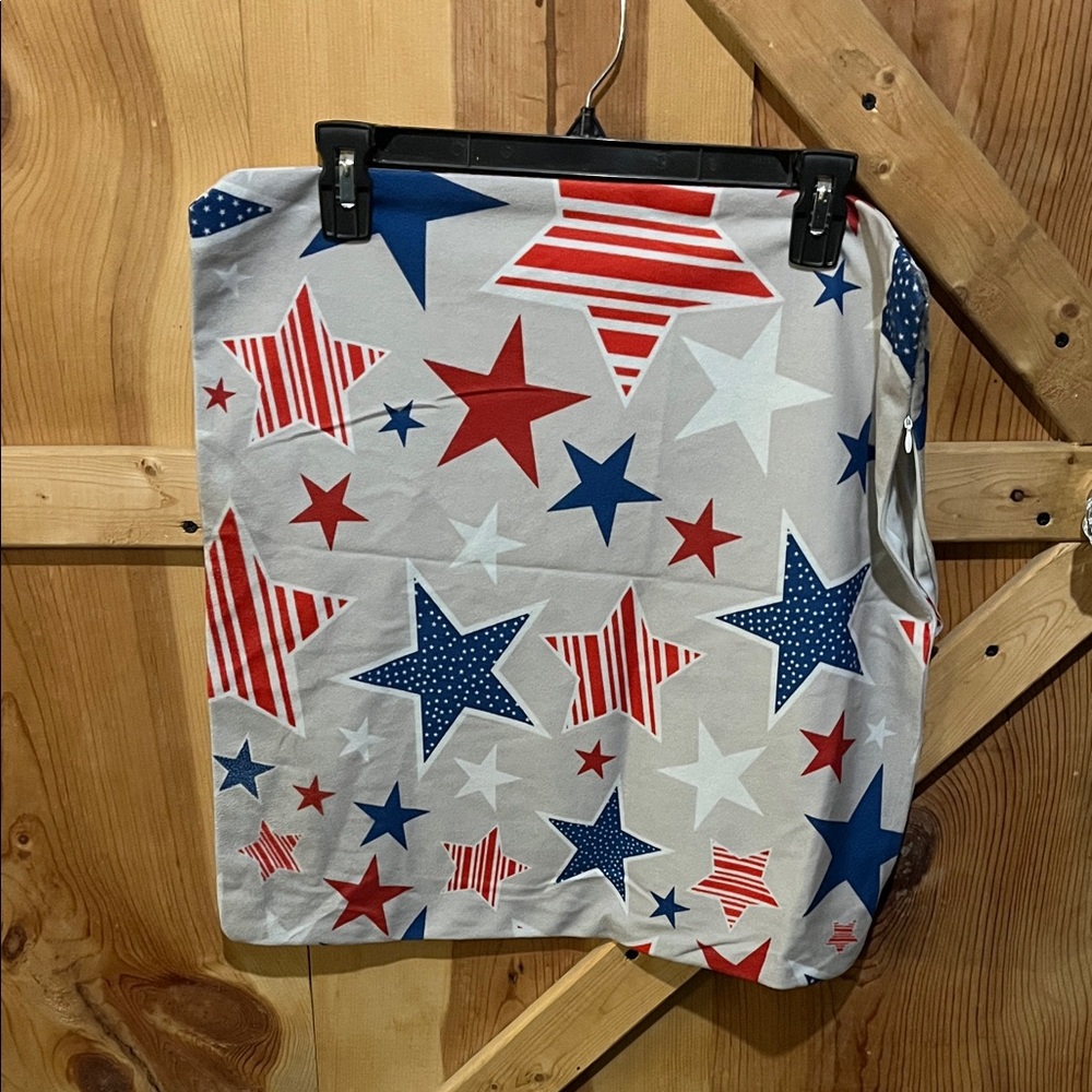 Star-Spangled Accent Pillow Cover